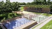 In Tulln sind neue Padel-Tennis-Courts samt Sporthalle geplant.