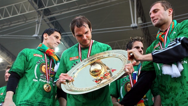 Heikkinen dufte 2008 Rapids bisher letzten Meistertitel bejubeln.