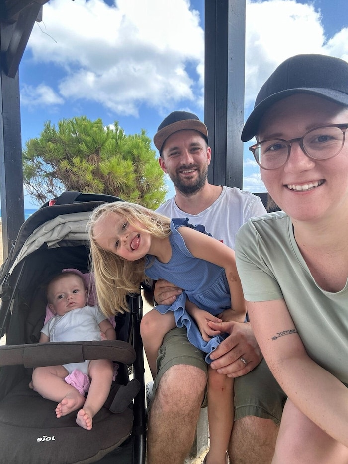 Lisa und Sascha Hehenberger starteten mit ihren Kindern Hannah und Linus in Zypern ein neues ...