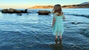 Die Familie genießt in Zypern die gemeinsame Zeit. Vor allem Ausflüge ans Meer und an den Strand ...