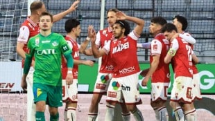 Der GAK zeigte gegen die WSG Tirol keine Gnade! 