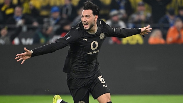 BVB double goalscorer Ramy Bensebaini