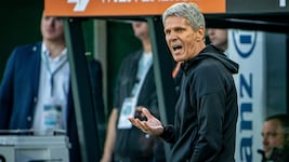 Didi Kühbauer gastiert heute mit dem LASK in Hütteldorf.