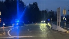 Mehrere Polizeistreifen und auch der Polizeihubschrauber waren am Samstagabend im Einsatz.