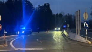 Mehrere Polizeistreifen und auch der Polizeihubschrauber waren am Samstagabend im Einsatz.