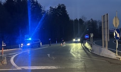 Mehrere Polizeistreifen und auch der Polizeihubschrauber waren am Samstagabend im Einsatz.