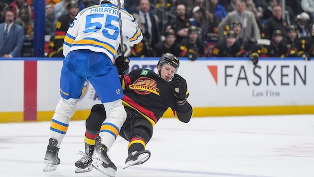 Rossi und Co. mussten sich den St. Louis Blues geschlagen geben.