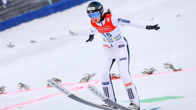 Eirin Maria Kvandal gewinnt auch den zweiten Skiflug-Bewerb in Vikersund.