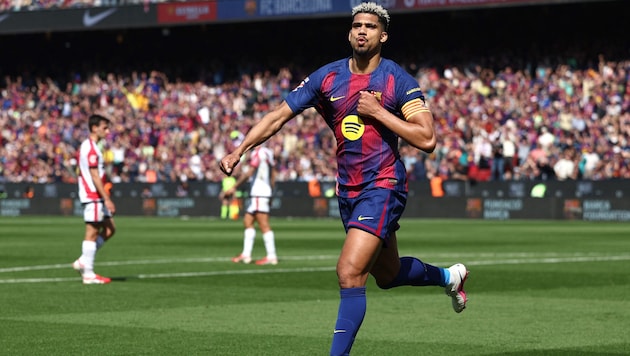 Barca-Goldtorschütze Ronald Araujo