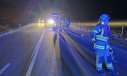 Die Feuerwehr Stuhlfelden im nächtlichen Einsatz