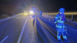 Die Feuerwehr Stuhlfelden im nächtlichen Einsatz