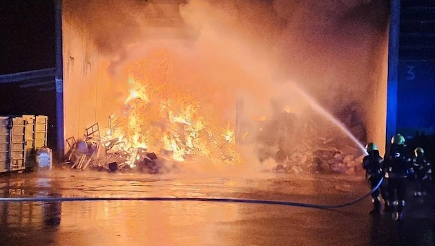 Die Hauptfeuerwache Villach wurde im Vorjahr zu 548 Brandeinsätzen gerufen