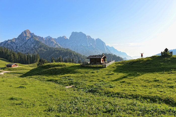 Almenparadies hoch über Weißbach