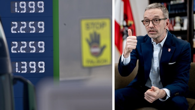 Gibt es den Daumen nach oben für Kickls Spritpreisplan?