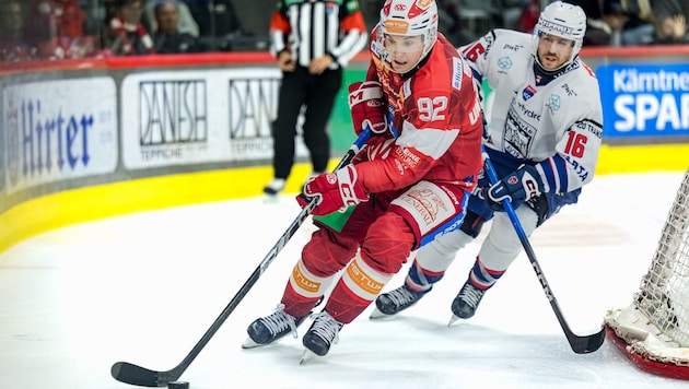 KAC-Kapitän Clemens Unterweger ist im fünften Halbfinalduell gegen Fehervar wohl zurück.