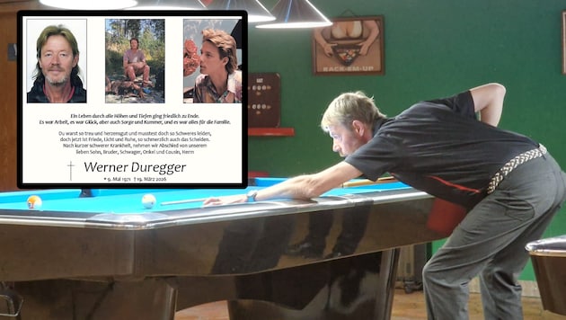 Werner Duregger ist tot ...