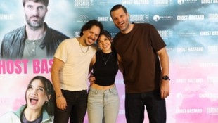 Erkan Acar, Aliyah Acar und Philippe Reinhardt (v.li.na.re.) in Premierenlaune in Wien.