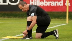 Alleinunterhalter in Itzling: Referee Bernhard Frauenschuh