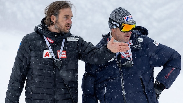 Christian Mitter (li.) und Roland Assinger