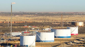 Ölspeicher im US-Staat Texas