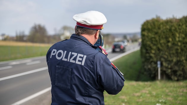 Der junge Raser wurde mit der Radarpistole ins Visier genommen