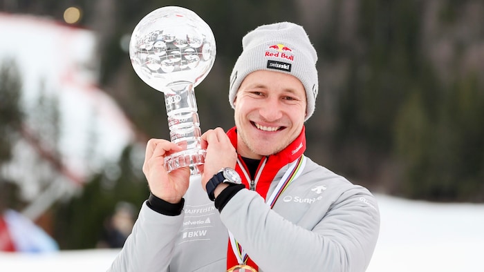 Die kleine Kristallkugel im Super-G ging an Marco Odermatt.