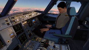 Über den Wolken im virtuellen Cockpit – ohne dass dafür ein 70-Tonnen-Airbus abheben muss.