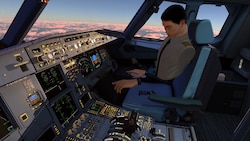 Über den Wolken im virtuellen Cockpit – ohne dass dafür ein 70-Tonnen-Airbus abheben muss.