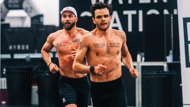 Tim Wenisch (re.) und Alexander Roncevic triumphierten bei der HYROX-EM im März 2026 in London. ...