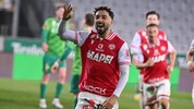 Mit dem ersten Hattrick seiner Karriere hat Jacob Italiano WSG Tirol beim 5:1-Auswärtssieg ...