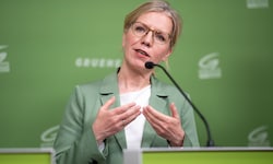 Grünen-Chefin Gewessler wollte den Entwurf für die Verordnung von Stocker und Babler sehen, ...