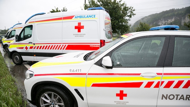 Die Rettungskräfte waren rasch zur Stelle.