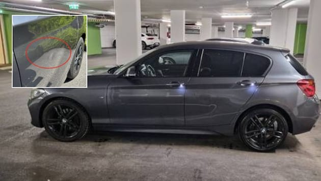 Eine Delle in einem BMW löste einen erbitterten Zwist aus.