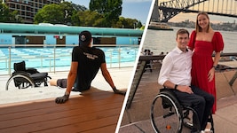 „Alles geht, nur meine Beine nicht“: Nach einem Badeunfall dauerte es lang, bis Ernhofer wieder ...