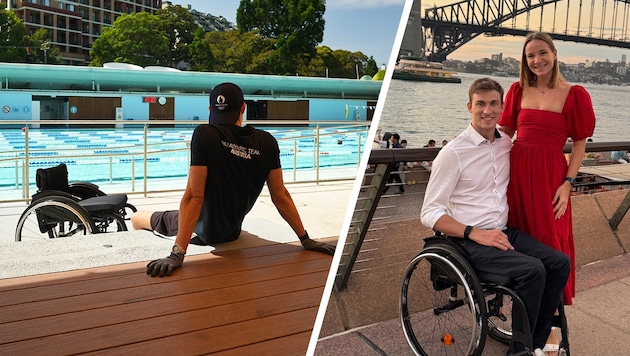 „Alles geht, nur meine Beine nicht“: Nach einem Badeunfall dauerte es lang, bis Ernhofer wieder ...