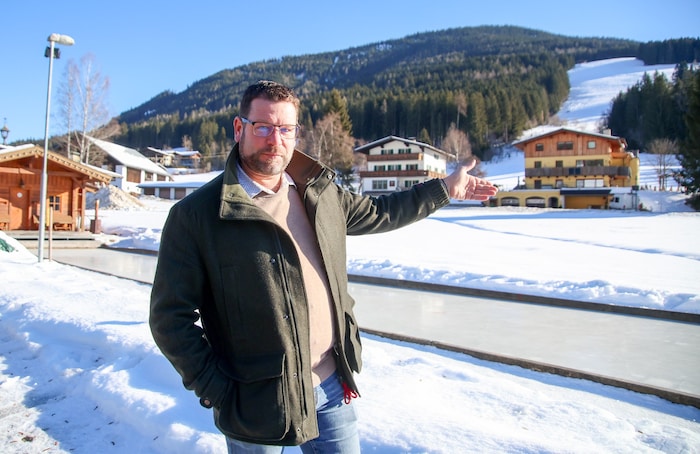 Ortschef Schlager wünscht sich mehr Gästebetten – etwa auf dieser Fläche.