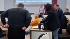 Die Drahtzieherin und ihr Komplize fassten beim Prozess am Landesgericht Eisenstadt unbedingte ...