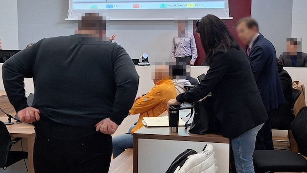 Die Drahtzieherin und ihr Komplize fassten beim Prozess am Landesgericht Eisenstadt unbedingte ...