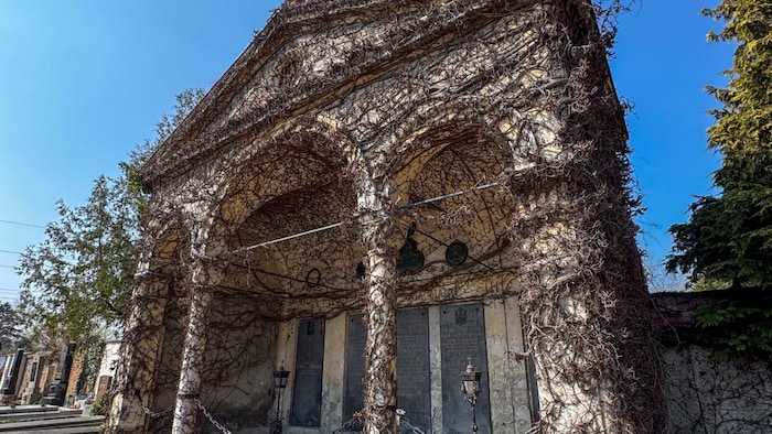 Gruft am Friedhof in Korneuburg
