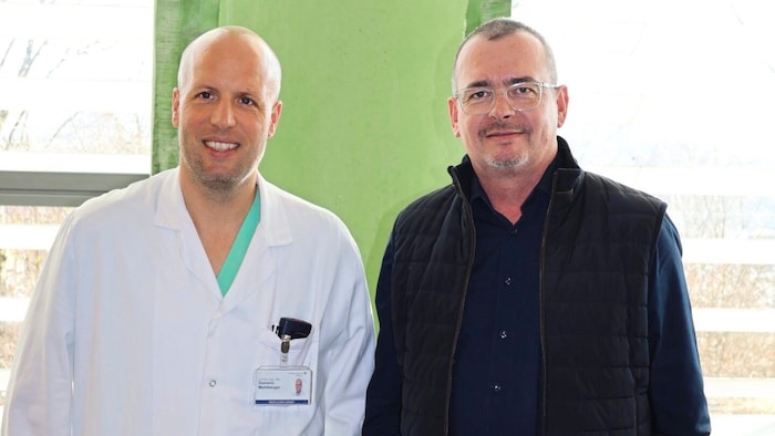 Dr. Mühlberger hat seinem Patienten Markus B. durch modernste Behandlung neue Lebensqualität ...