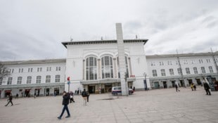 Der Salzburger Hauptbahnhof