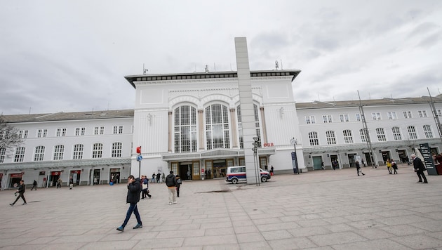 Der Salzburger Hauptbahnhof