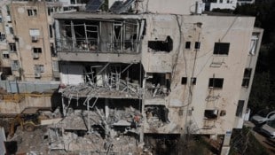Bilder zeigen das Ausmaß der Zerstörungen nach den Angriffen auf Israel.