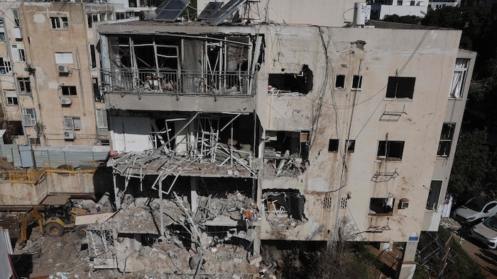 Bilder zeigen das Ausmaß der Zerstörungen nach den Angriffen auf Israel.