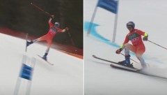 Marco Odermatt schied bereits im ersten Lauf aus.