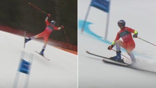 Marco Odermatt schied bereits im ersten Lauf aus.