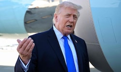 Trump tätigte seine Äußerungen am Montag in Palm Beach, Florida, kurz bevor er nach Memphis ...