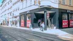 Das „Derflinger-Haus“ wird ab 8. April zum neuen Linzer Fast-Food-Hotspot.