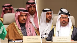 Saudi-Arabien (li.) hat den USA die Nutzung wichtiger Luftwaffenstützpunkte gestattet und erwägt ...