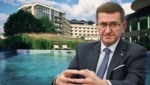 Wirtschafts- und Tourismuslandesrat Markus Achleitner (ÖVP) ist politisch für die Eurothermen ...